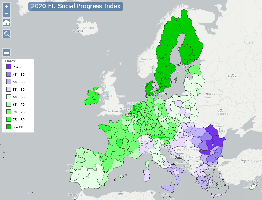 eu social progress index